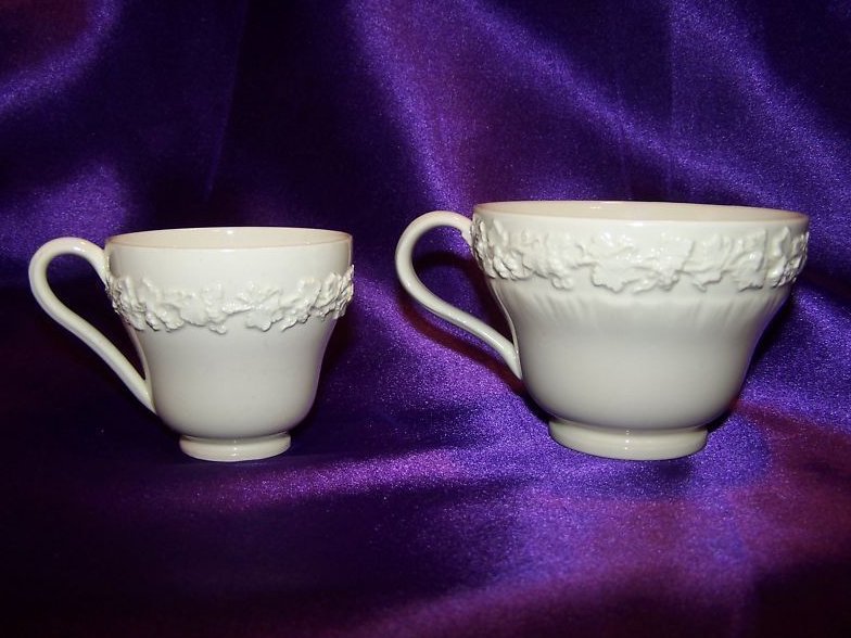 Wedgwood Coffee Demitasse Cup, Mother Daughter Cups 