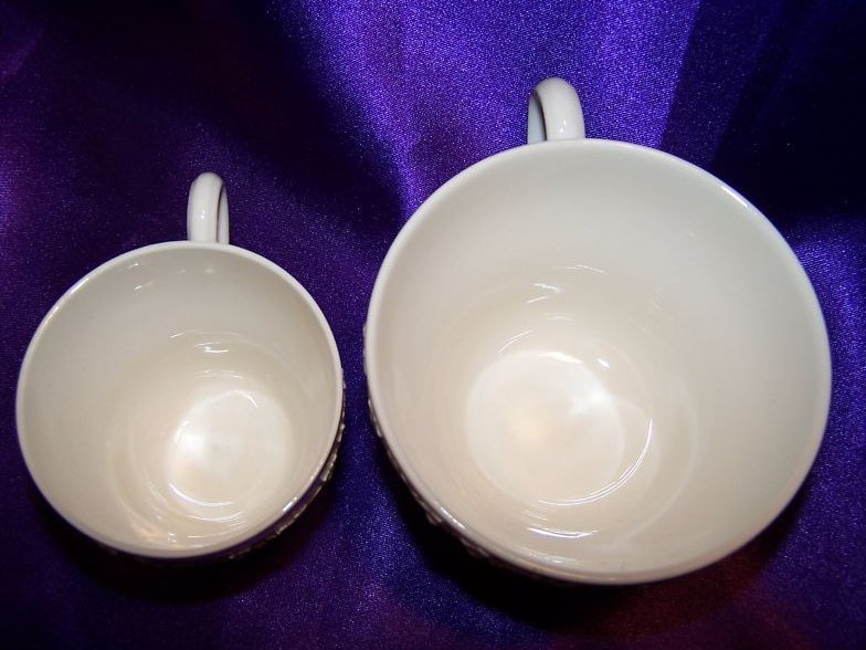 Image 5 of Wedgwood Coffee Demitasse Cup, Mother Daughter Cups 