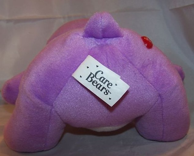 Image 1 of Care Bear Purple Share Bear Plush Stuffed Animal
