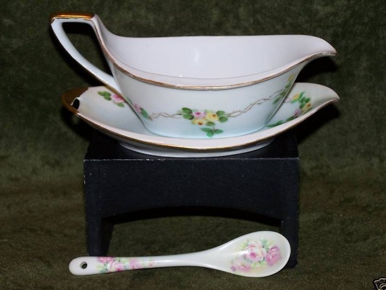 Image 0 of PM Bavaria Gravy Boat, Dish Old World Antique 