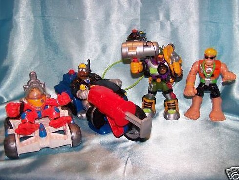 Rescue Hero Heroes Vehicles, Action Figures, Fisher Price