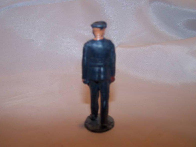 Image 2 of Toy Plastic Officer in Mid-Stride, Dress Uniform