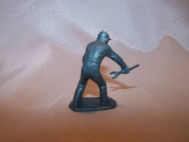 Image 1 of Toy Plastic Air Force Soldier, Carrying Wrench