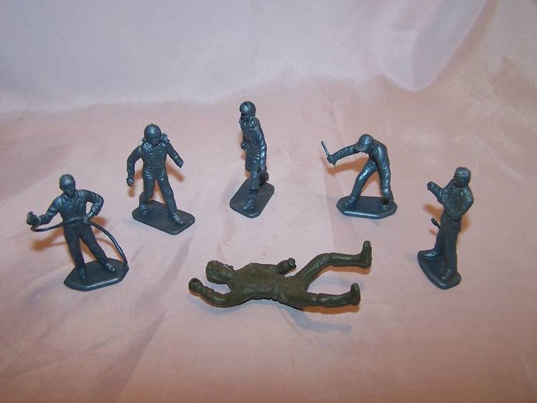 Toy Plastic Soldiers, Injured, in Need of Medical Care 