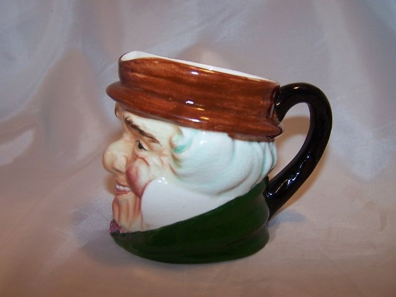 Image 1 of  Toby Mug Creamer Smiling Man,  Hand Painted, Japan 