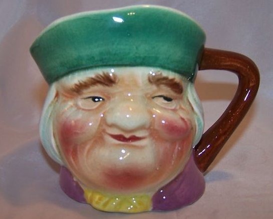 Image 0 of  Toby Smirking Man Creamer, Vintage, Japan 