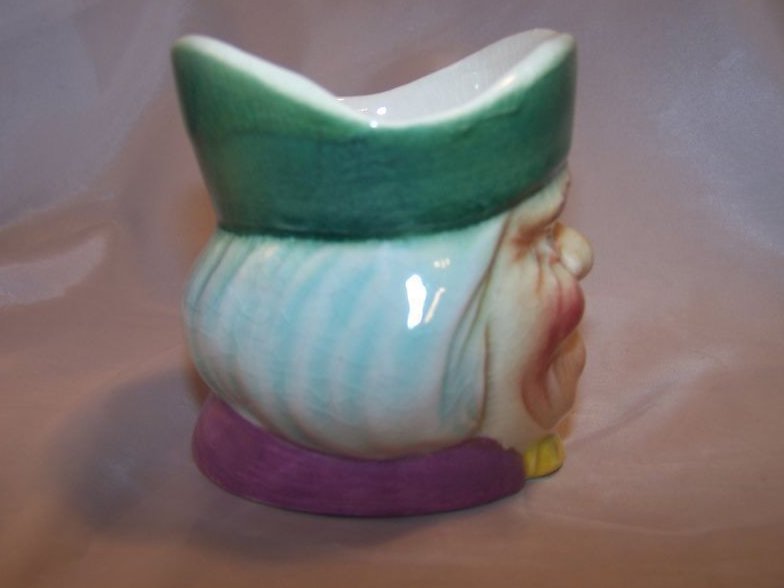 Image 3 of  Toby Smirking Man Creamer, Vintage, Japan 