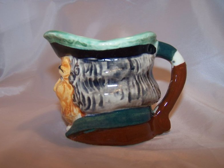 Image 1 of  Toby Mug Pitcher Creamer, Man with Mustache