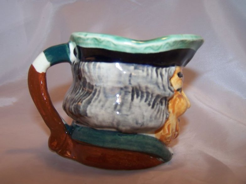 Image 3 of  Toby Mug Pitcher Creamer, Man with Mustache