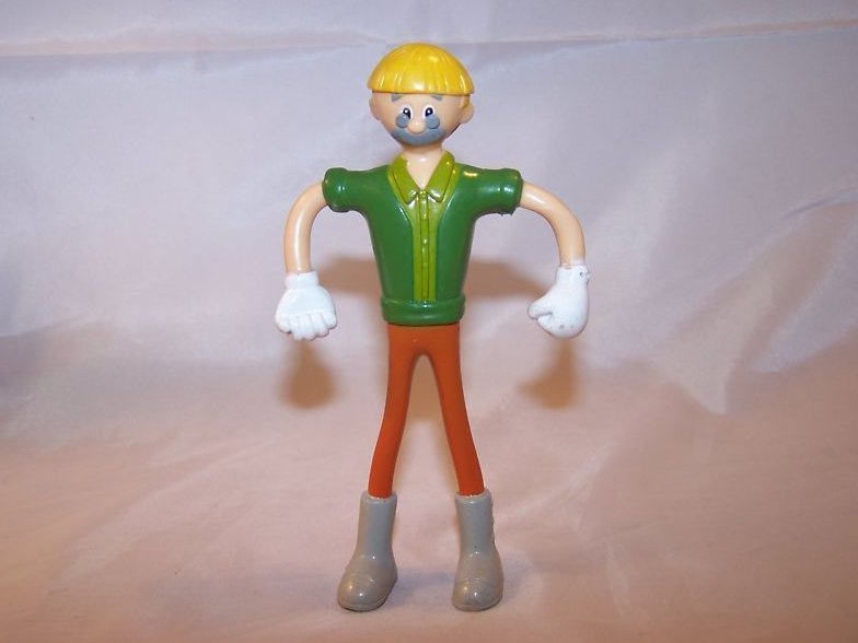 Image 0 of McDonald's Pinocchio Man Bendable Toy, 2002 Miramax