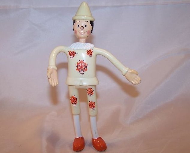 McDonald's Pinocchio Bendable Toy, Miramax 2002