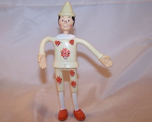 Image 0 of McDonald's Pinocchio Bendable Toy, Miramax 2002