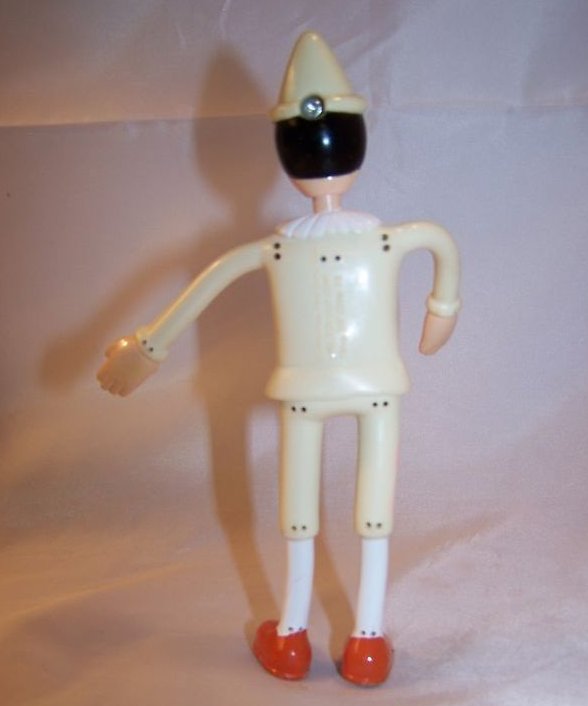 Image 1 of McDonald's Pinocchio Bendable Toy, Miramax 2002