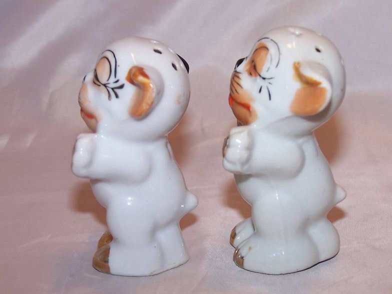 Image 1 of Bonzo Dog Dogs Salt and Pepper Shakers Shaker Set, Japan