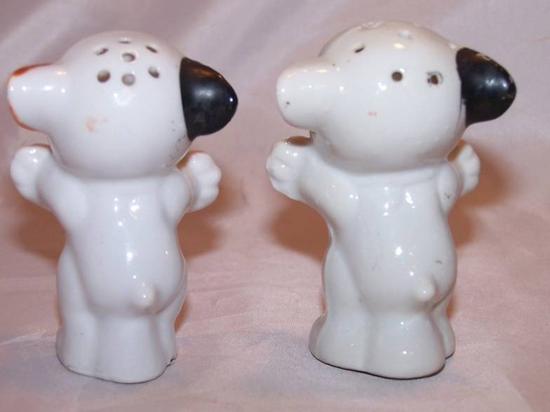 Image 2 of Bonzo Dog Dogs Salt and Pepper Shakers Shaker Set, Japan