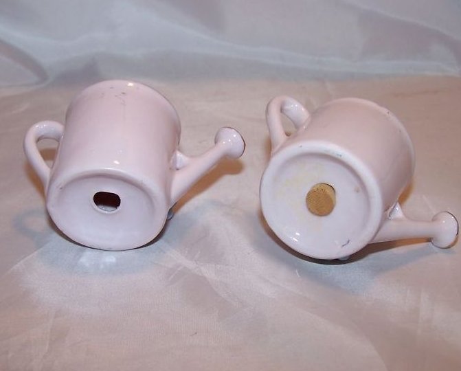 Image 4 of Pink Watering Can Salt and Pepper Shakers Shaker