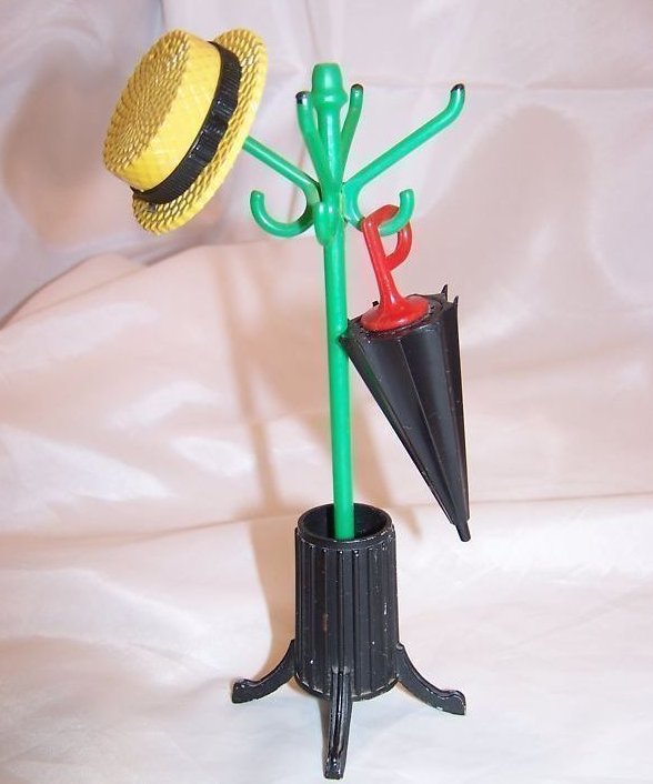 Umbrella Stand with Hat Salt and Pepper Shakers Shaker Set