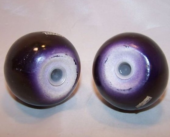 Image 4 of Eggplant Salt and Pepper Shakers Shaker, Japan Japanese