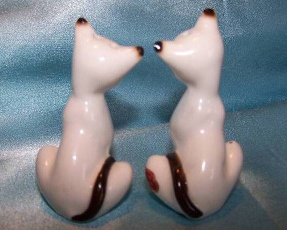 Image 1 of Siamese Cat Kitten Salt and Pepper Shakers Shaker, Japan Japanese