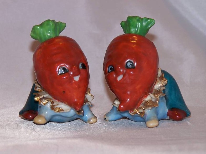 Image 0 of Carrot Salt and Pepper Shakers Shaker, Japan Japanese