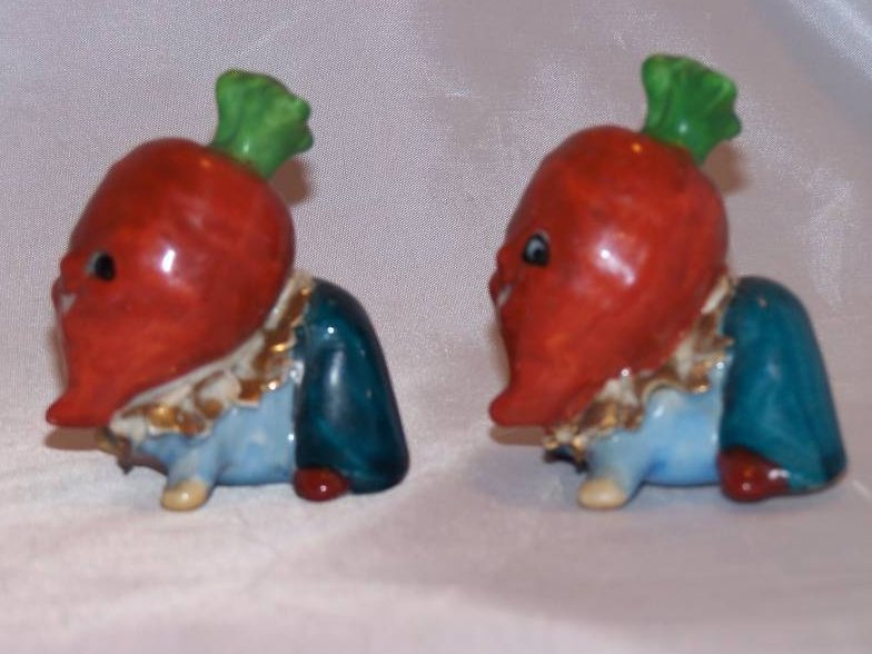 Image 1 of Carrot Salt and Pepper Shakers Shaker, Japan Japanese