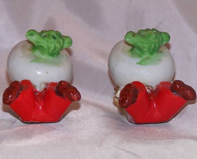 Image 2 of Turnip Salt and Pepper Shakers Shaker, Japan Japanese