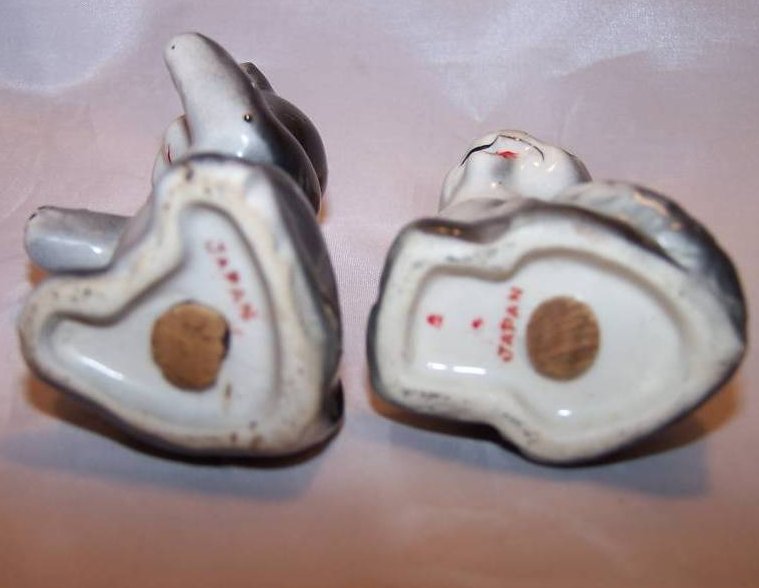 Image 5 of Fighting Cat Kitten Salt and Pepper Shakers Shaker, Japan