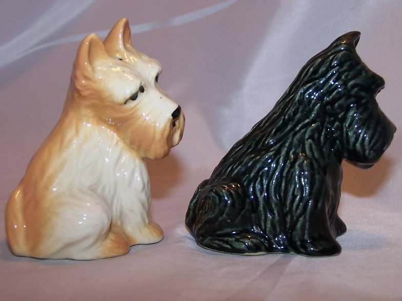 Image 4 of Scottie Dog Salt and Pepper Shakers, Ceramic Arts Studio