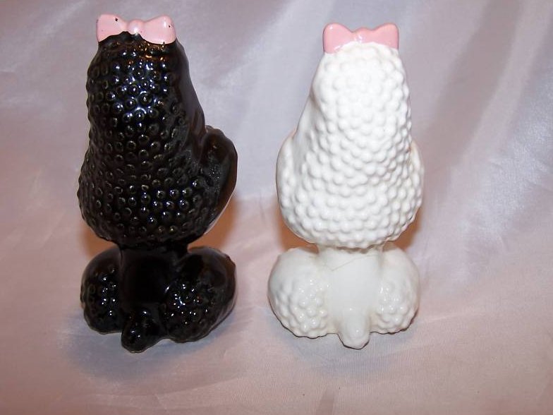 Image 2 of Poodle Dog Puppy Salt and Pepper Shakers Shaker, Japan Japanese