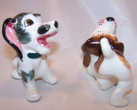 Image 4 of Singing Pups, Dogs Salt and Pepper Shakers Shaker Japan
