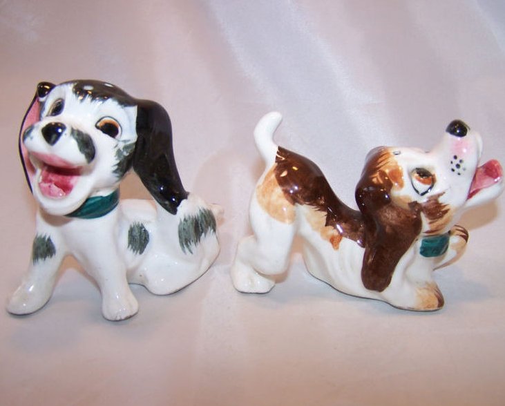 Image 5 of Singing Pups, Dogs Salt and Pepper Shakers Shaker Japan
