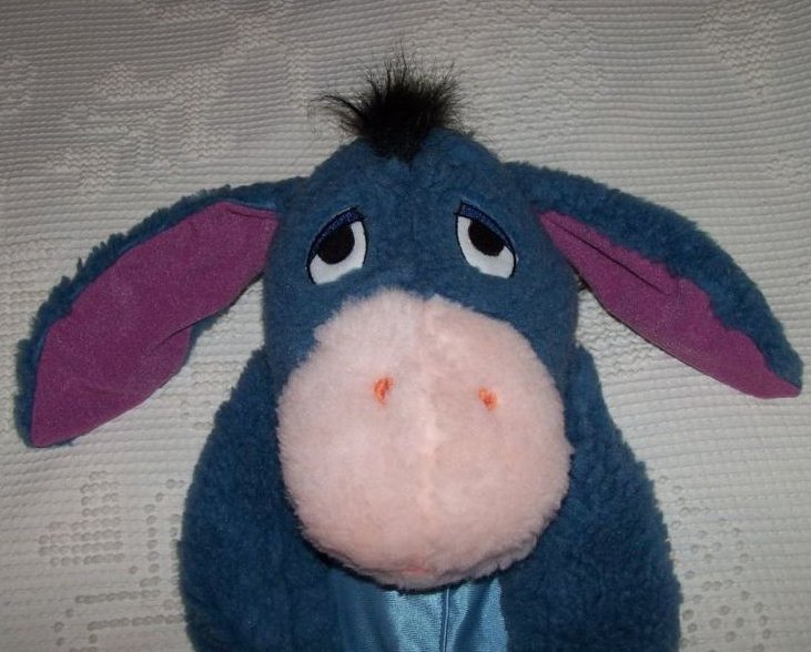 Image 1 of Eeyore Costume, Sz 1 to 2, Pullover Plush, Disney