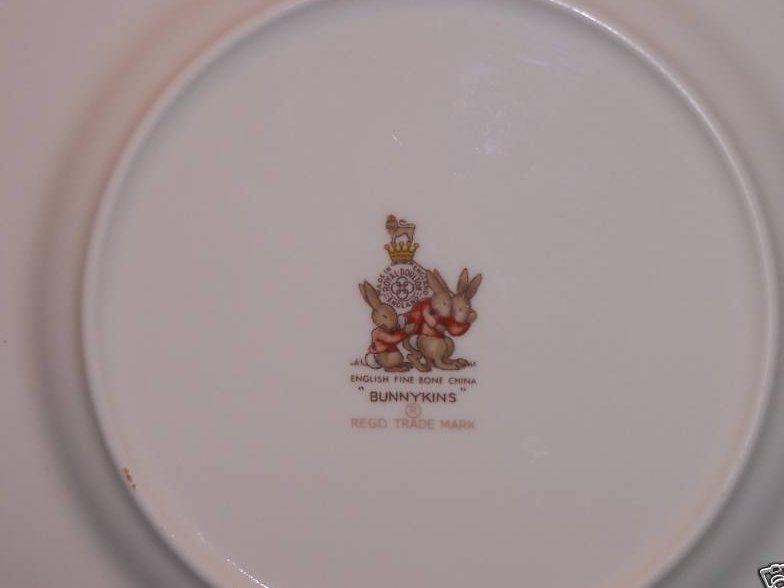 Image 1 of Royal Doulton Bunnykins Fall Harvest Plate, Dish