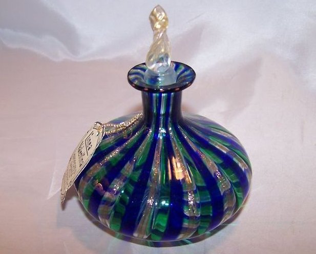 Image 3 of Perfume Bottle Murano, Linea Valentina, Italian Glass