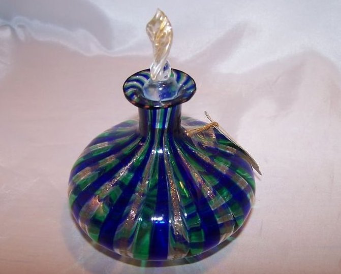 Image 4 of Perfume Bottle Murano, Linea Valentina, Italian Glass