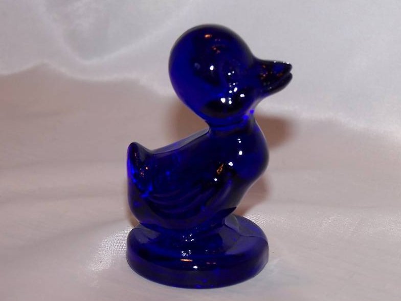 Image 0 of Boyd Glass Cobalt Blue Duck