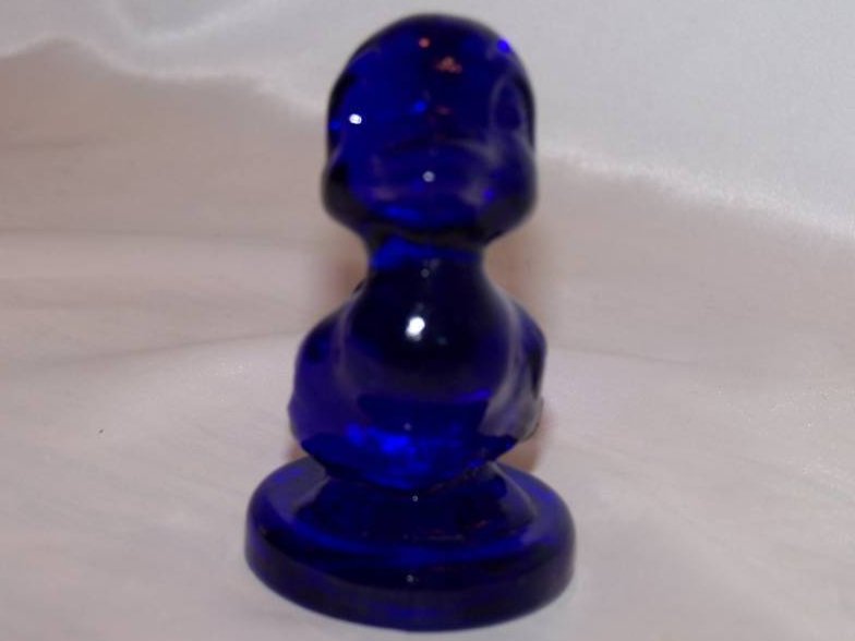 Image 3 of Boyd Glass Cobalt Blue Duck