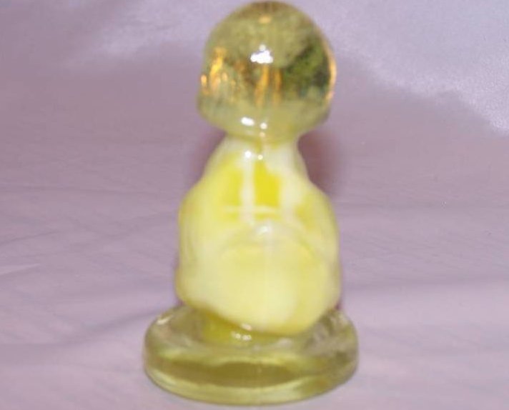 Image 3 of Boyd Glass Yellow Slag Duck