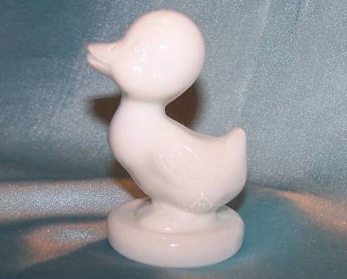 Boyd Glass Milk Glass Duck