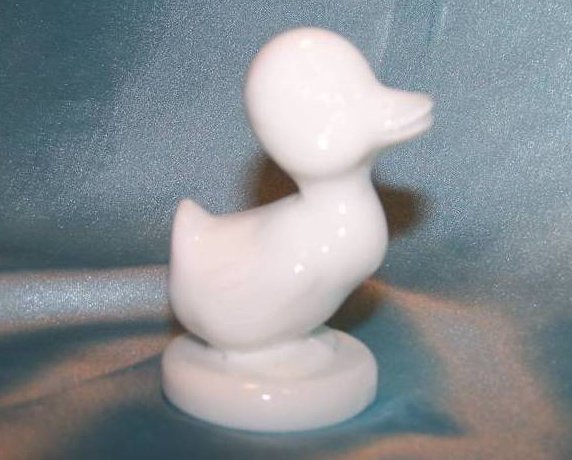 Image 1 of Boyd Glass Milk Glass Duck