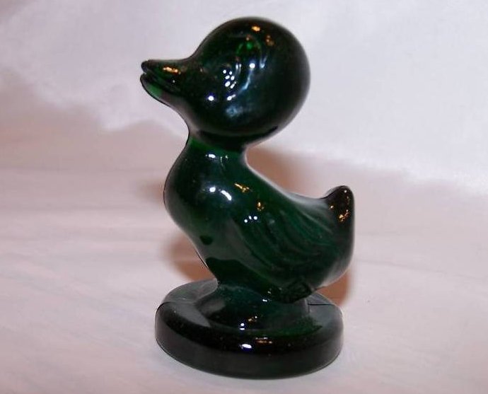 Image 0 of Boyd Glass Dark Green Duck