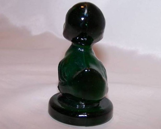 Image 1 of Boyd Glass Dark Green Duck