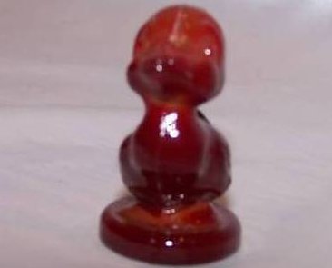 Image 3 of Boyd Glass Cranberry Red Duck