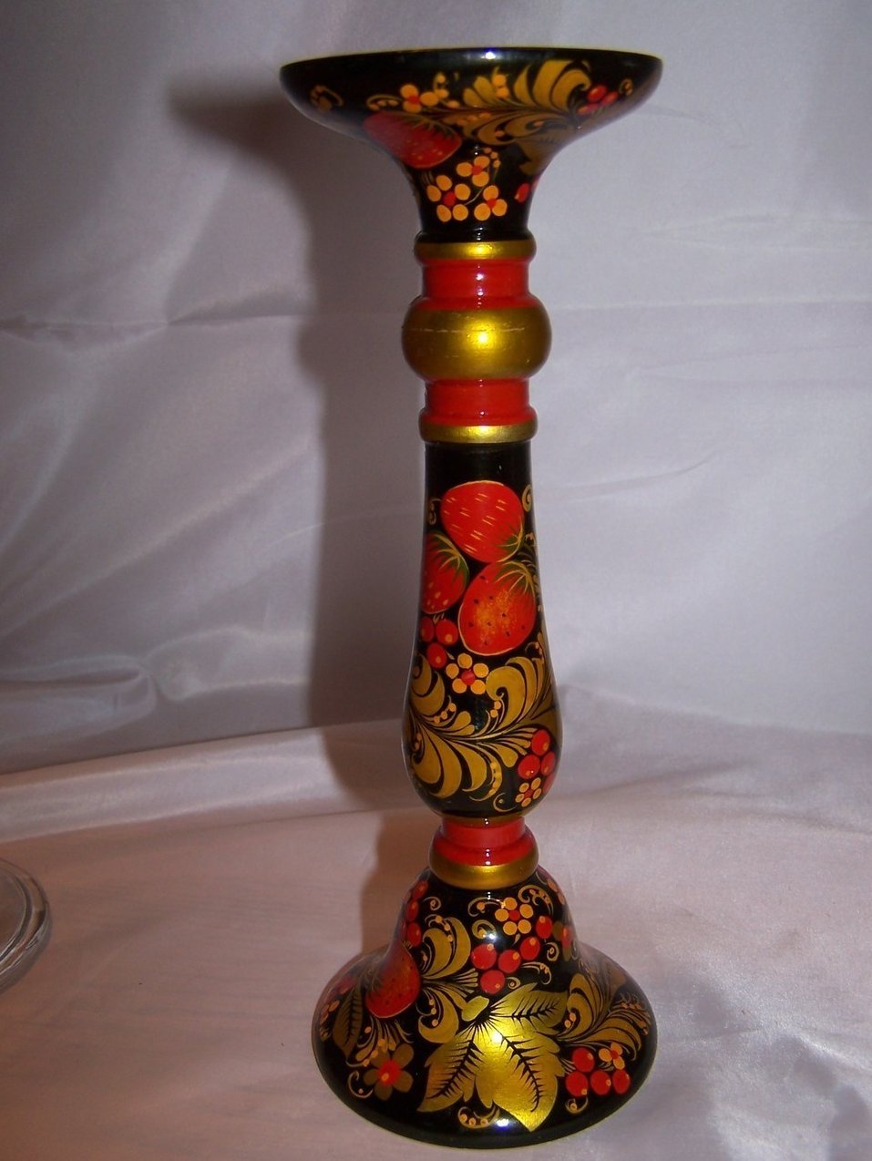 Image 0 of CXP Russia Lacquerware Candlestick, Candlesticks