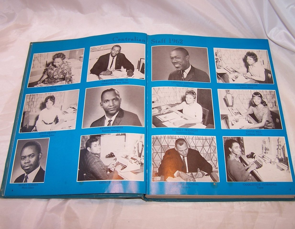 Image 2 of 1962 Central State College, Wilberforce Ohio Annual Yearbook