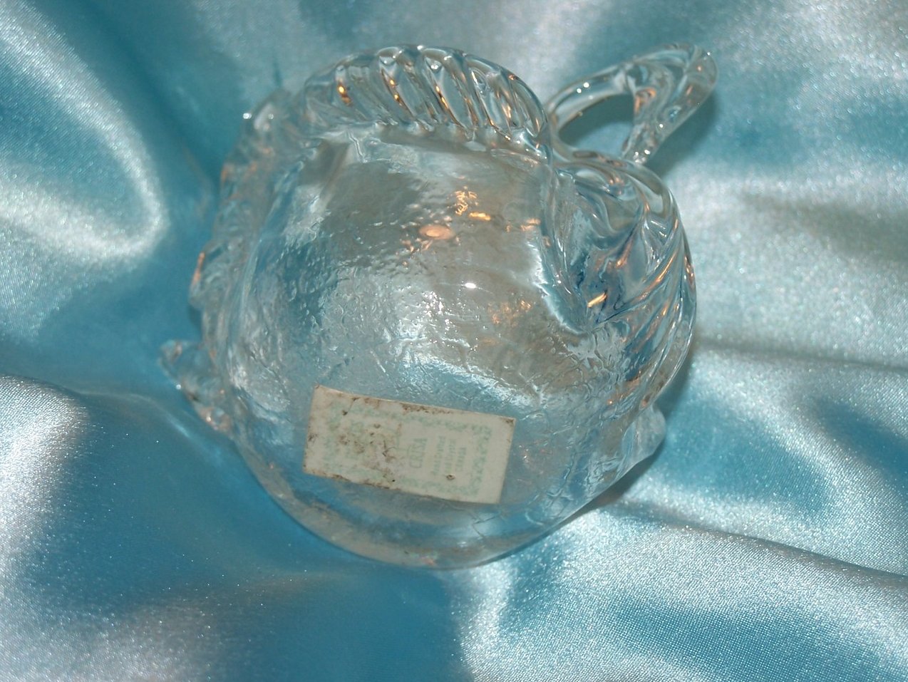 Image 5 of Crisa Hand Crafted Lead Crystal Swan Vase or Bowl, Canada