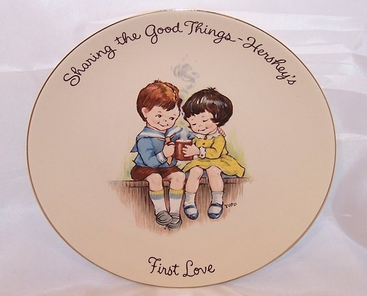 Image 0 of Sharing the Good Things, First Love, Hershey Plate