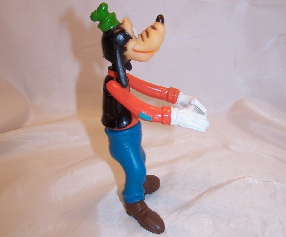 Image 3 of Goofy Poseable Plastic Figure, Vintage, Disney