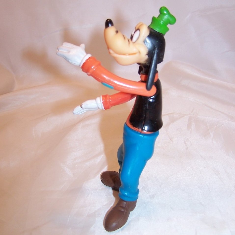 Image 4 of Goofy Poseable Plastic Figure, Vintage, Disney