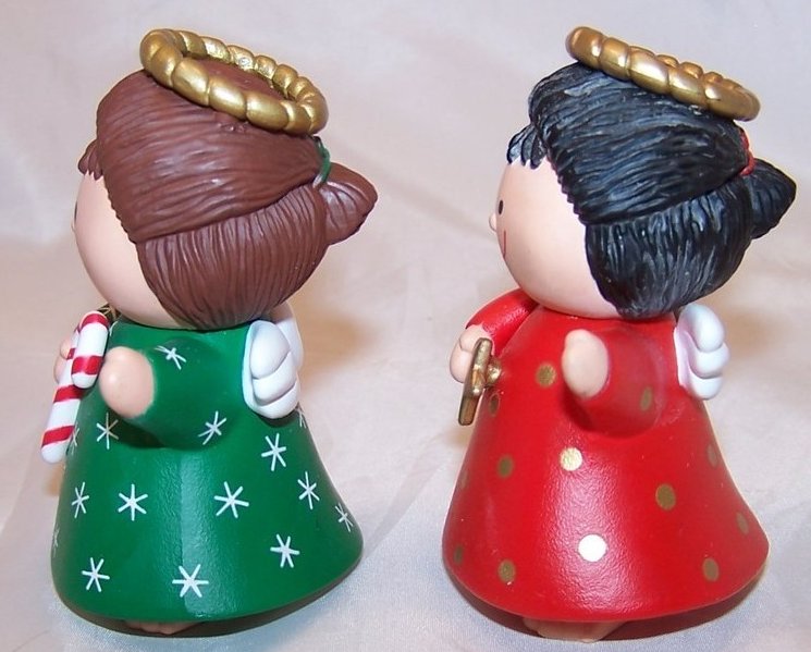 Image 1 of Christmas Angel Salt and Pepper Shakers Shaker Set, Hallmark